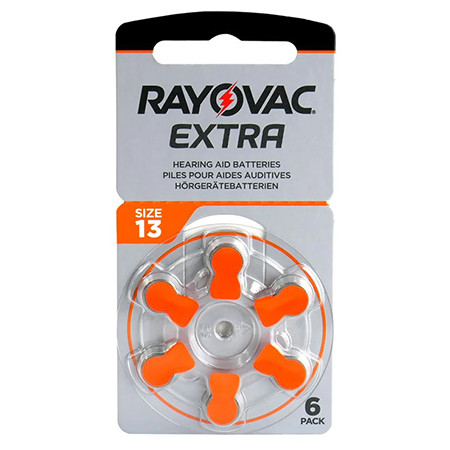 Baterie auditiva rayovac 13 blister 6 buc                                                                                                                                                                                                                 