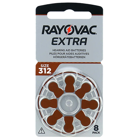 Baterie auditiva rayovac extra 312 blister 8 buc                                                                                                                                                                                                          
