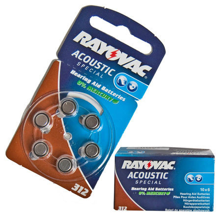 Baterie auditiva rayovac 312 blister 6 buc                                                                                                                                                                                                                