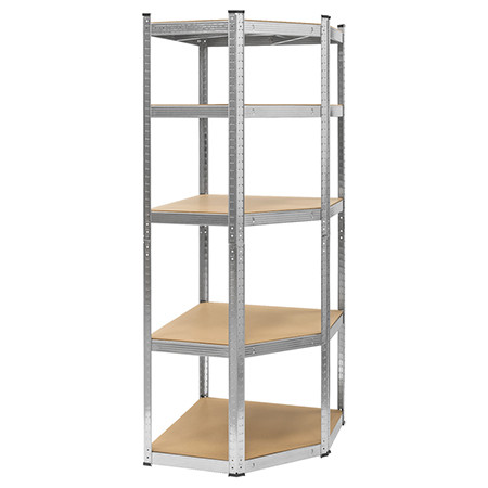 Raft metalic de colt 5 polite 180x70x40 875kg rebel                                                                                                                                                                                                       
