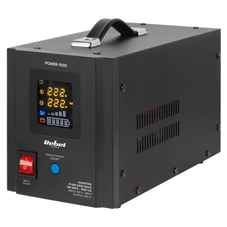 Ups centrale termice sinus pur 1000va 700w 12v rebel                                                                                                                                                                                                      