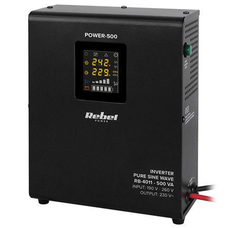 Ups centrale termice sinus pur 500va 300w 12v rebel                                                                                                                                                                                                       