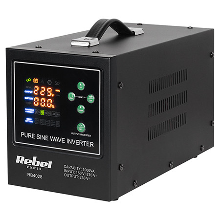Ups centrale termice sinus pur 1000va 700w 12v rebel                                                                                                                                                                                                      