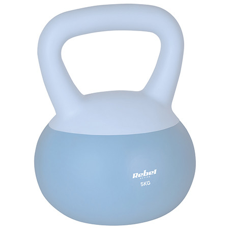 Kettlebell vinil 5 kg rebel active                                                                                                                                                                                                                        
