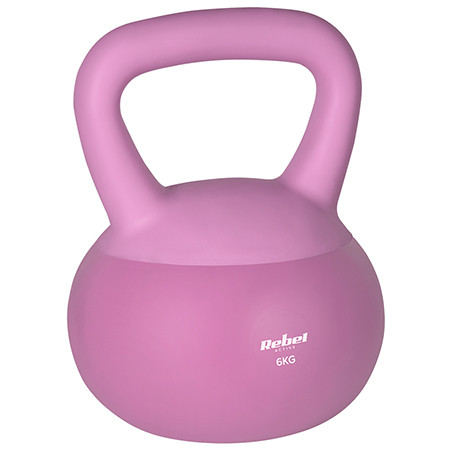 Kettlebell vinil 6 kg rebel active                                                                                                                                                                                                                        