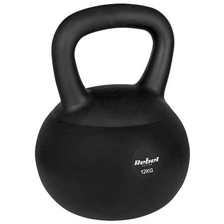 Kettlebell vinil 12 kg rebel active                                                                                                                                                                                                                       