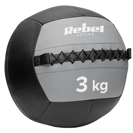 Minge medicinala pentru exercitii 3 kg rebel active                                                                                                                                                                                                       