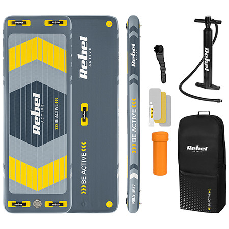 Platforma gonflabila 250x89x15 cm rebel active                                                                                                                                                                                                            