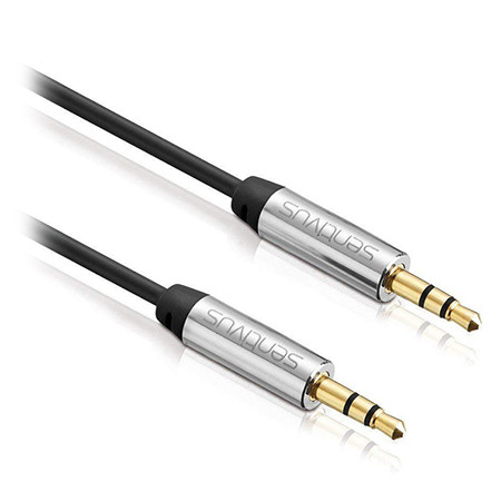 Cablu audio 3.5 tata - tata 2.0m sentivus                                                                                                                                                                                                                 