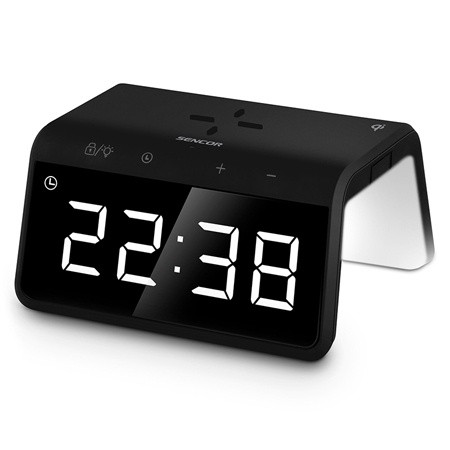 Ceas digital cu incarcare wireless sencor                                                                                                                                                                                                                 