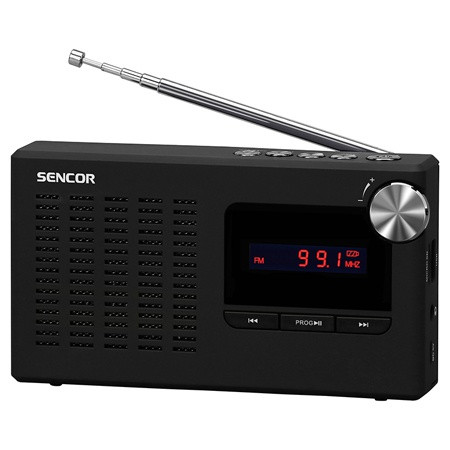 Radio portabil pll fm slot micro sd sencor                                                                                                                                                                                                                