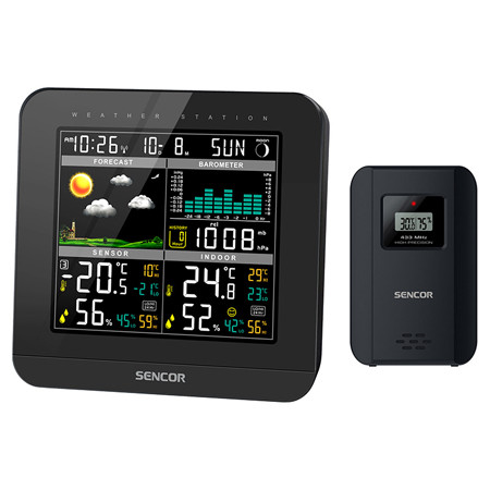 Statie meteo wireless sws 5800 sencor                                                                                                                                                                                                                     