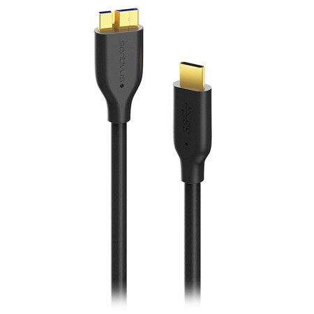 Cablu usb 3.0 tata micro - tata c 2.0m sentivus                                                                                                                                                                                                           