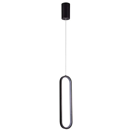 Pendul tavan 9w 4000k - negru                                                                                                                                                                                                                             