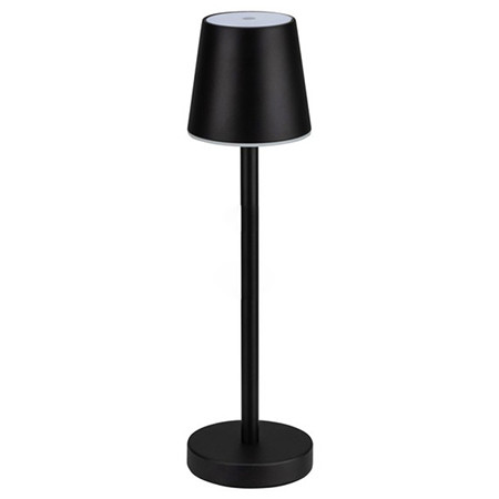 Lampa de masa 3w 4000k dimabil cu acumulator 4000mah - negru                                                                                                                                                                                              