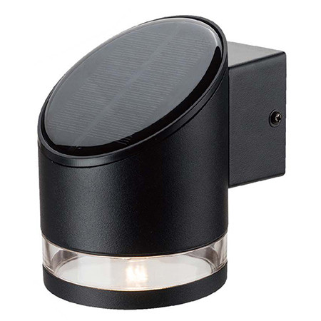 Lampa led cu incarcare solara 1w ip54 3000k - negru                                                                                                                                                                                                       