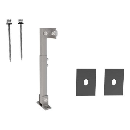 Picior spate reglabil 420mm/415mm/10-15gr pentru panou fotovoltaic                                                                                                                                                                                        