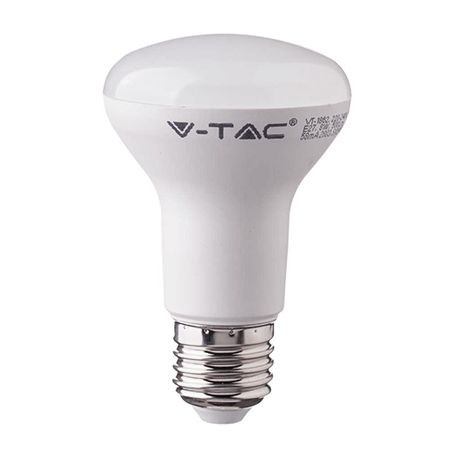 Bec led r80 e27 10w 6400k alb rece, cip samsung                                                                                                                                                                                                           