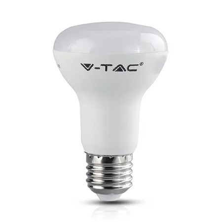 Bec led r63 e27 8w 3000k alb cald, cip samsung                                                                                                                                                                                                            