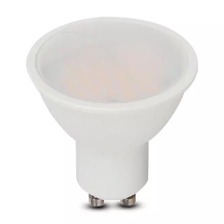 Bec spot led gu10 5w 6400k alb rece, cip samsung                                                                                                                                                                                                          