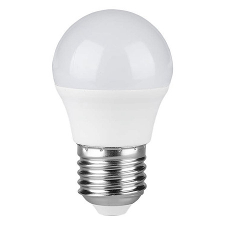 Bec led g45 e27 4.5w 3000k alb cald, cip samsung                                                                                                                                                                                                          
