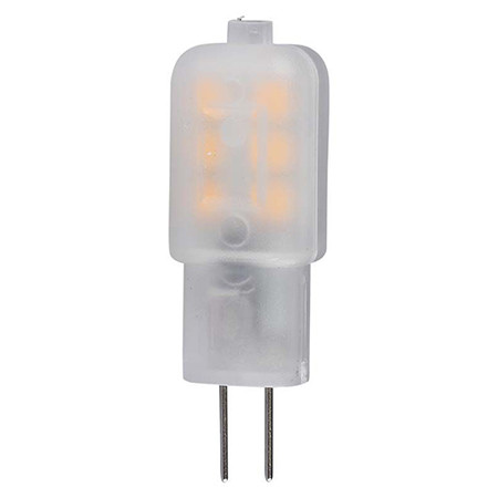 Bec led g4 1.1w 12v 6400k alb rece, cip samsung                                                                                                                                                                                                           