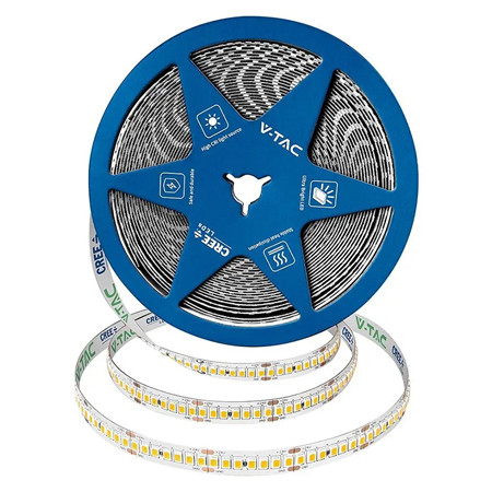 Banda led 10mm 18w/m 24v ip20 rola 10m 4000k cip cree                                                                                                                                                                                                     