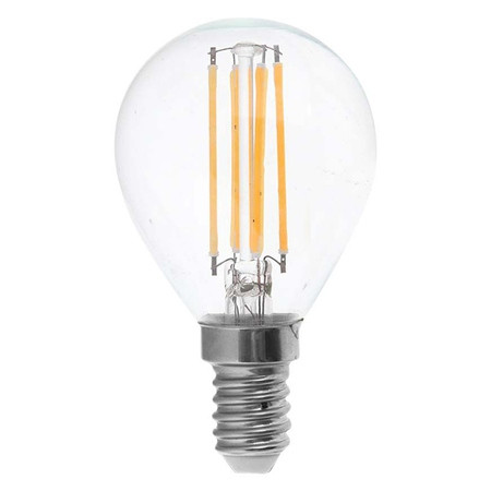 Bec e14 cu filament led 4w 3000k                                                                                                                                                                                                                          