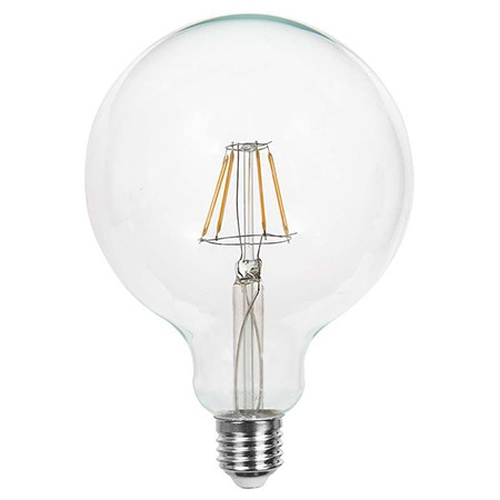 Bec g125 e27 10w cu filament 4000k                                                                                                                                                                                                                        