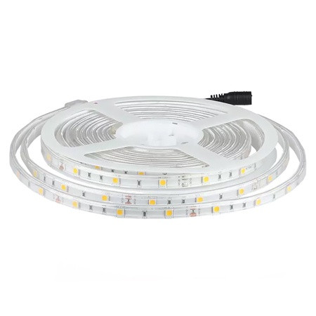 Banda led smd5050 30led/m 3000k ip65 5m                                                                                                                                                                                                                   