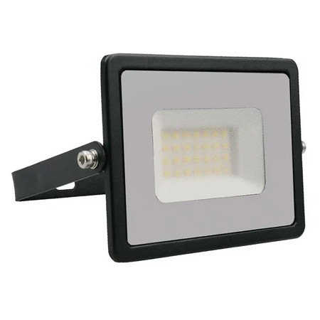 Reflector led smd 30w 6400k ip65 - negru                                                                                                                                                                                                                  