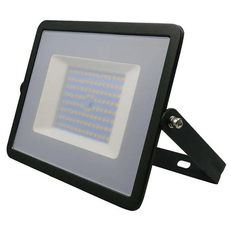 Reflector led smd 100w 4000k ip65 - negru                                                                                                                                                                                                                 
