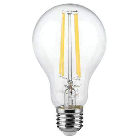 Bec a60 e27 filament led 12w 3000k alb cald                                                                                                                                                                                                               
