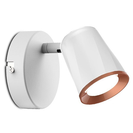 Lampa led montaj perete 6w 4000k alb neutru - alb                                                                                                                                                                                                         
