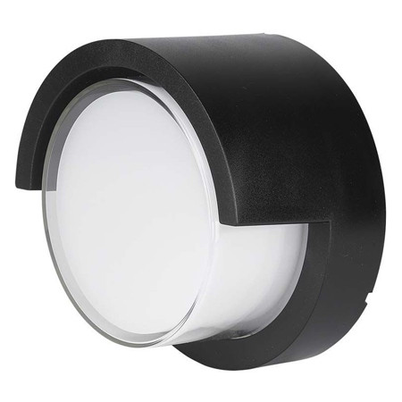 Lampa led 12w ip65 4000k alb neutru - negru                                                                                                                                                                                                               
