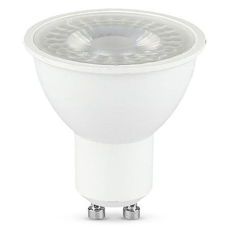 Bec spot led gu10 7.5w 220-240v 6400k alb rece                                                                                                                                                                                                            