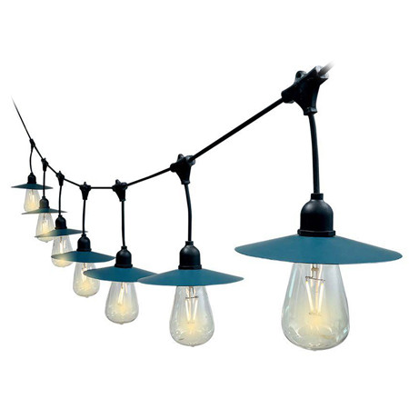 Ghirlanda solara 15.6m 45w ip44 3000k                                                                                                                                                                                                                     