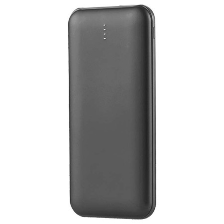 Power bank 10000mah cu cablu 30cm tip c  -  negru                                                                                                                                                                                                         