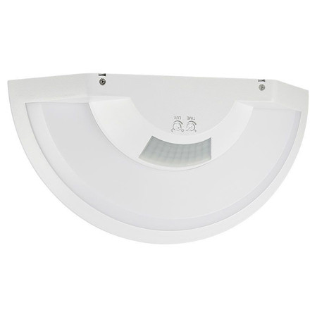 Lampa perete led 10w ip54 senzor de miscare 3in1 - alb                                                                                                                                                                                                    