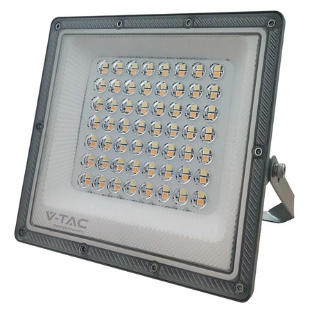 Reflector led smd 50w 3in1 ip65 cablu - gri                                                                                                                                                                                                               