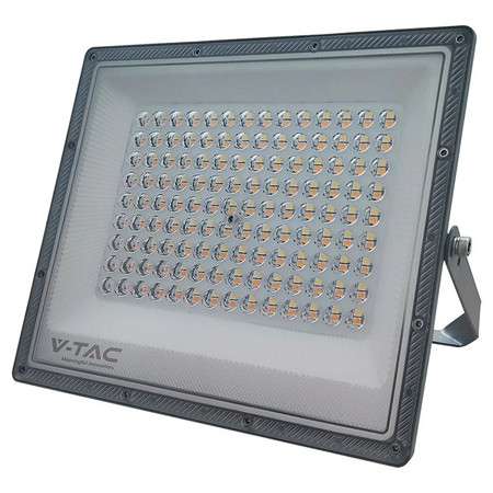 Reflector led smd 100w 3in1 ip65 cablu - gri                                                                                                                                                                                                              