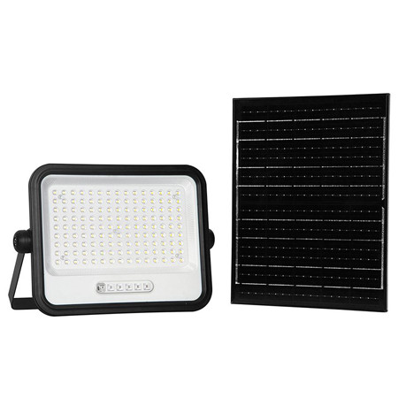 Reflector cu incarcare solara 300w 7in1 - negru                                                                                                                                                                                                           
