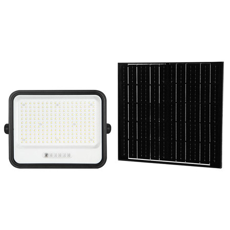 Reflector cu incarcare solara 400w 7in1 - negru                                                                                                                                                                                                           