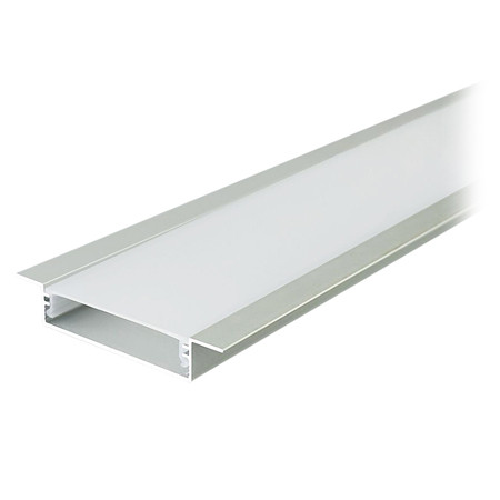 Profil aluminiu pentru banda led 2m 40mm x 10mm - argintiu                                                                                                                                                                                                