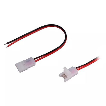 Conector banda led 8mm - single                                                                                                                                                                                                                           