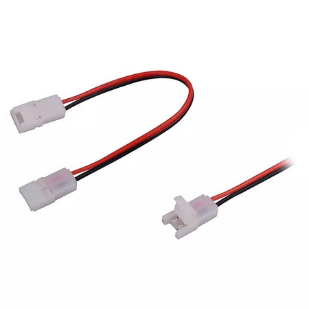 Conector banda led 8mm - dual                                                                                                                                                                                                                             