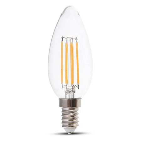 Bec e14 cu filament led dimabil 4w 3000k                                                                                                                                                                                                                  