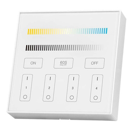 Controller banda led 4 zone wi-fi - alb                                                                                                                                                                                                                   