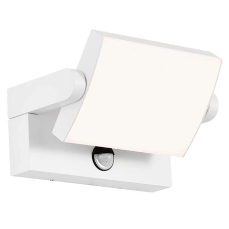 Lampa led cu senzor miscare 17w ip65 3000k- alb                                                                                                                                                                                                           