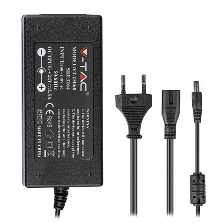 Sursa alimentare smps slim 24v 2.5a 60w                                                                                                                                                                                                                   